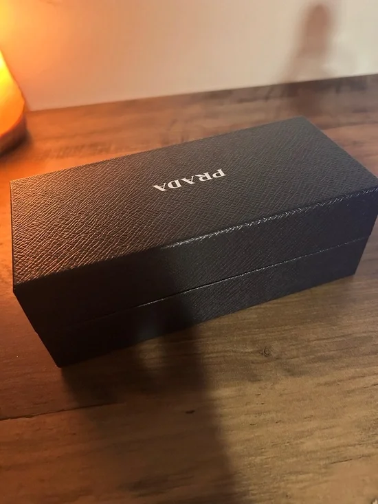 Prada Black Eyewear Case and Box - Picture 7 of 8